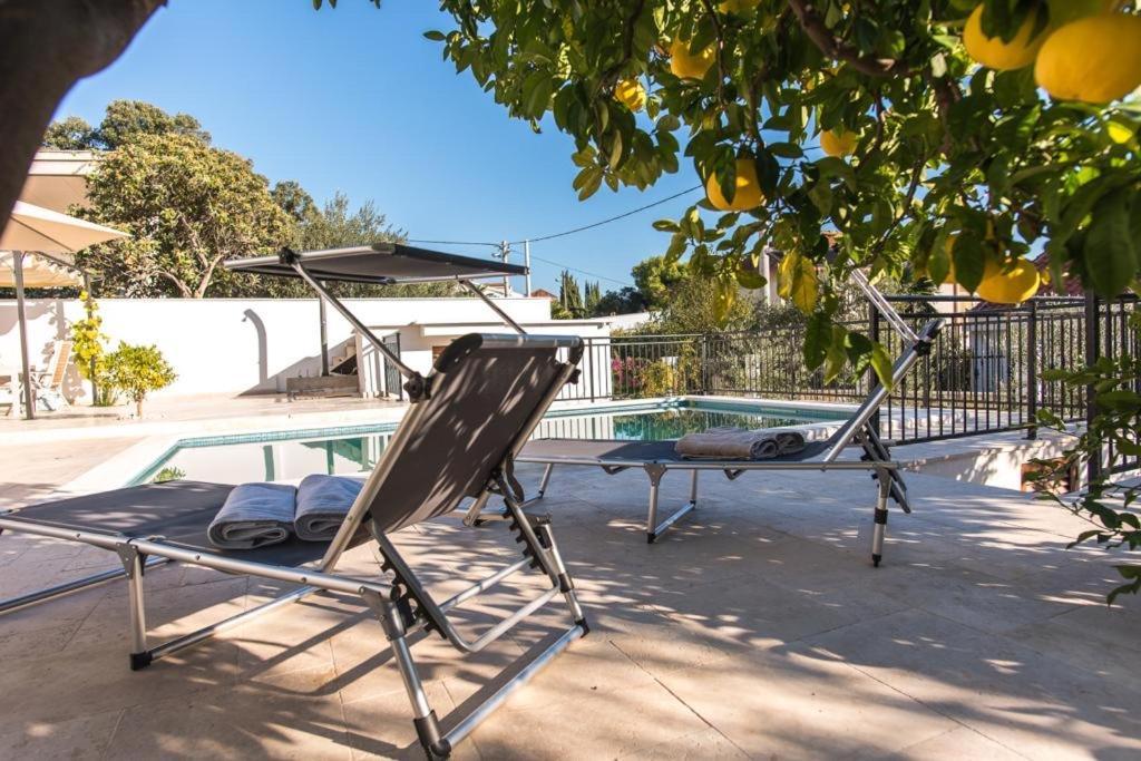 Villa Vlatino à Seget Vranjica Extérieur photo